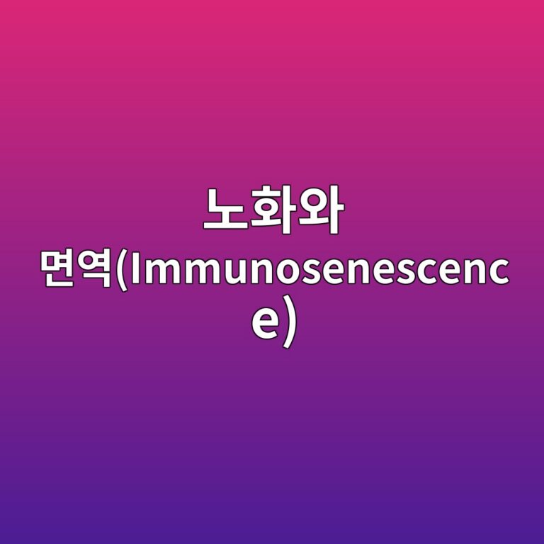 eb85b8ed9994ec9980 eba9b4ec97adimmunosenescence 1788591553